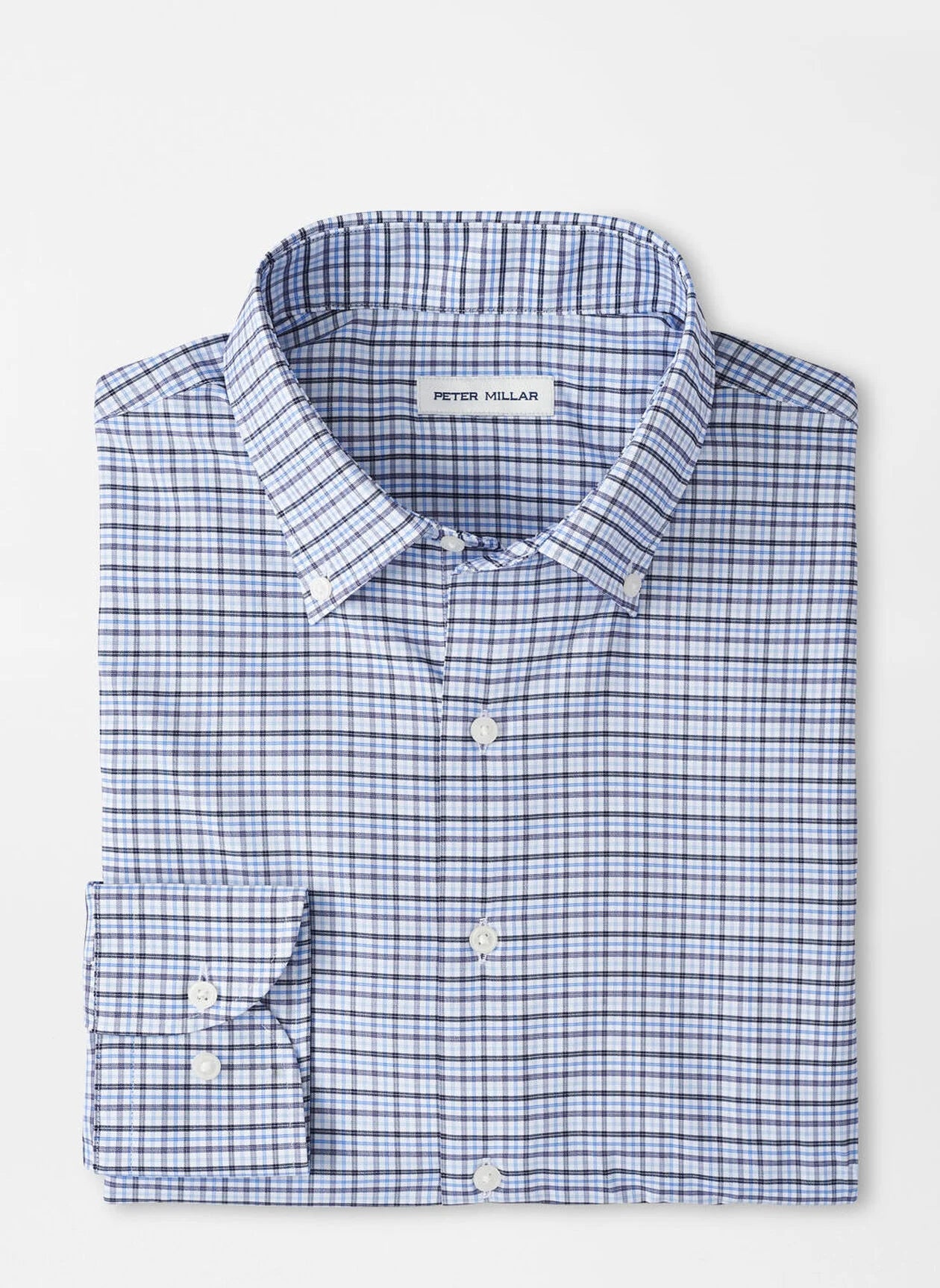 Leavenworth Performance Twill Sport Shirt by Peter Millar - Evening Tide