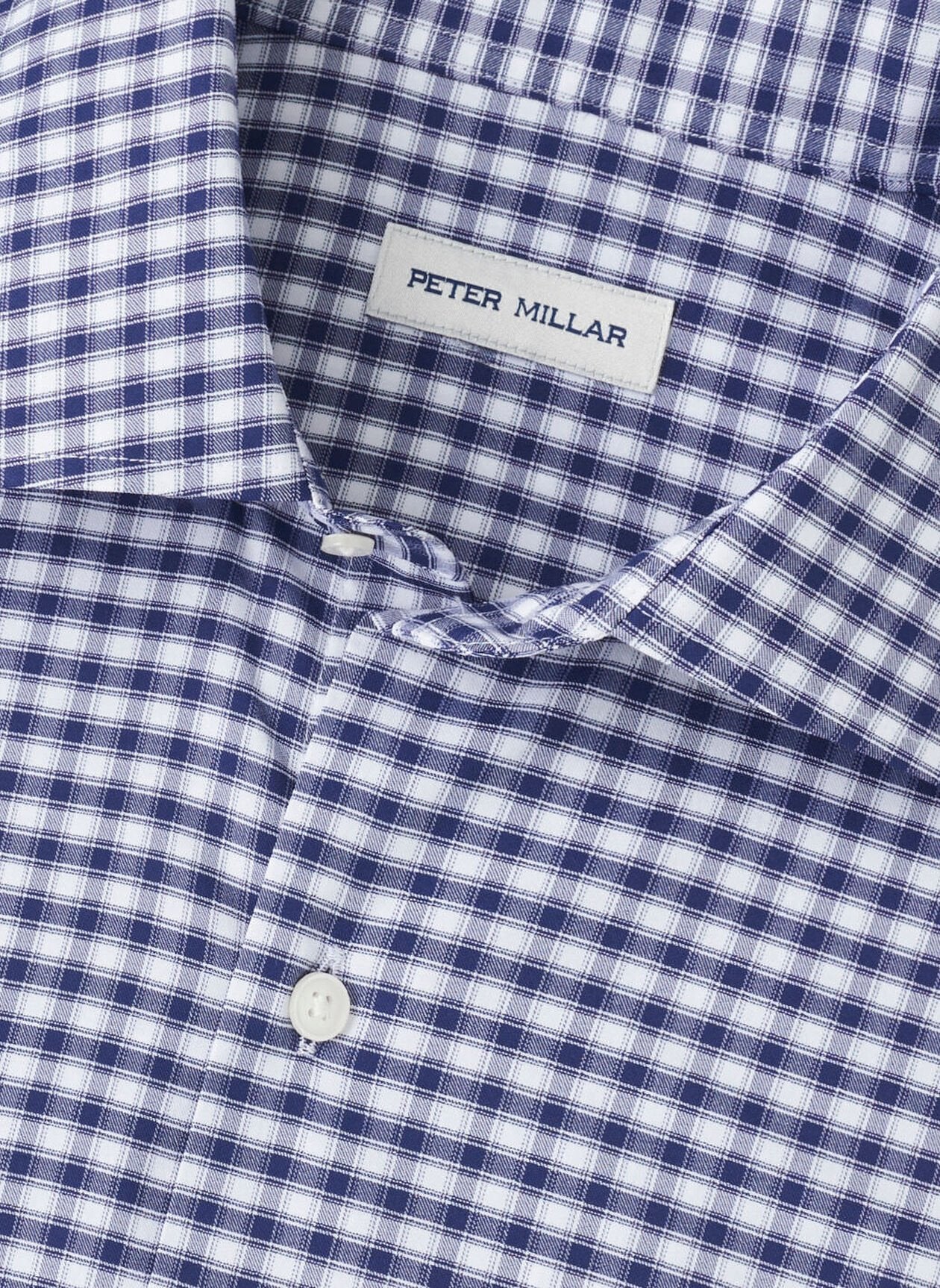 Fairbanks Performance Twill Sport Shirt by Peter Millar - Navy