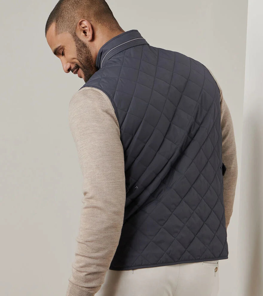 Essex Vest by Peter Millar - Iron