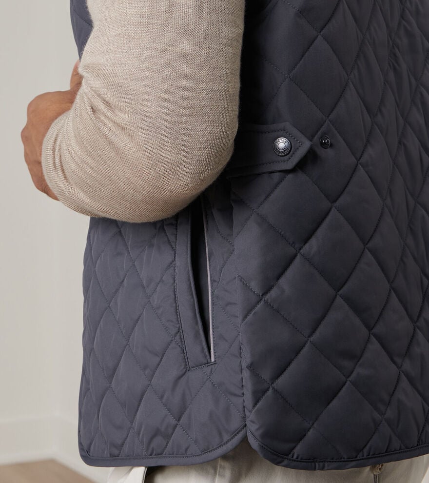 Essex Vest by Peter Millar - Iron