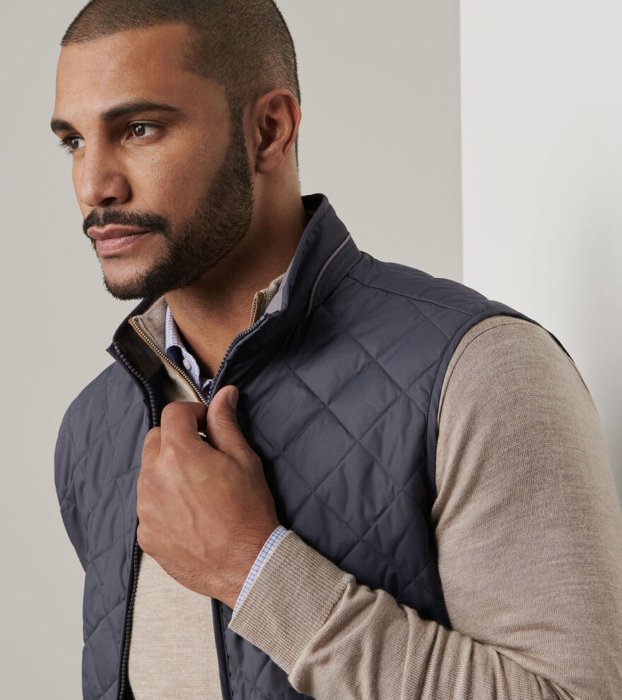 Essex Vest by Peter Millar - Iron