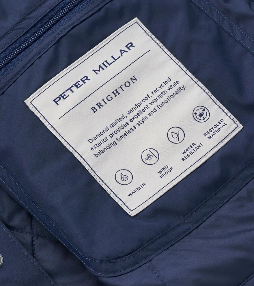 Brighton Shirt Jacket by Peter Millar - Navy