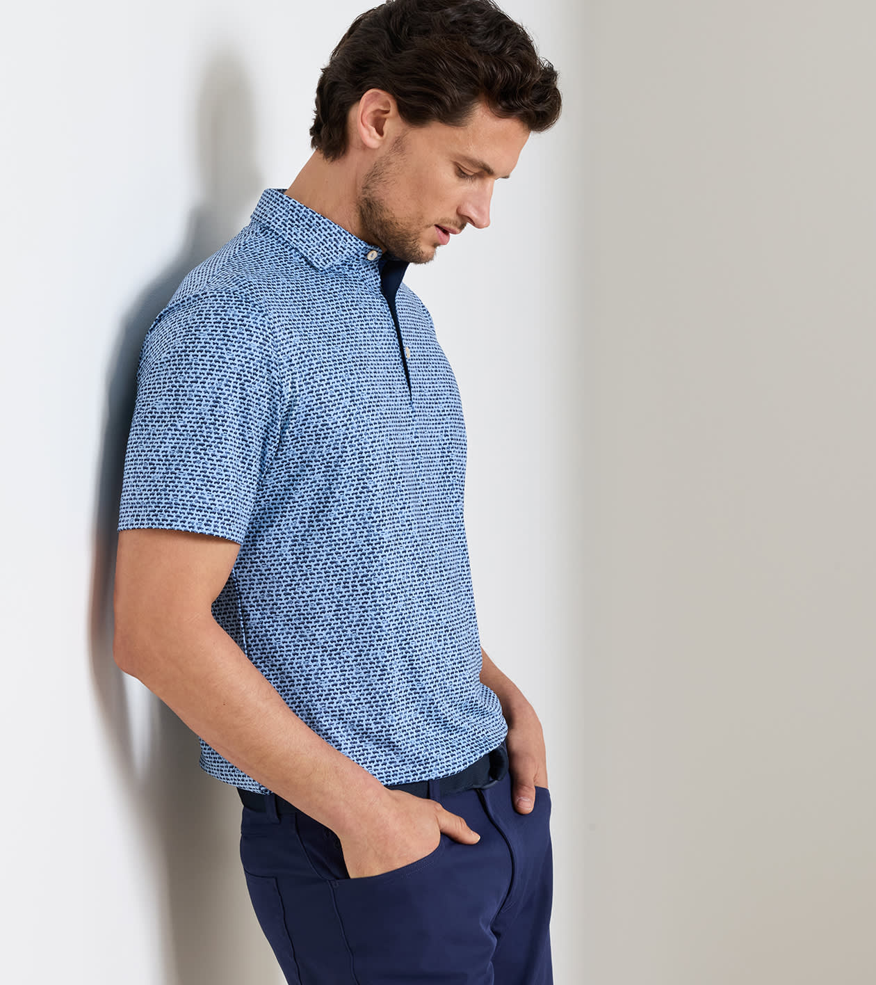 Off-Road Performance Jersey Polo by Peter Millar - Lakeside