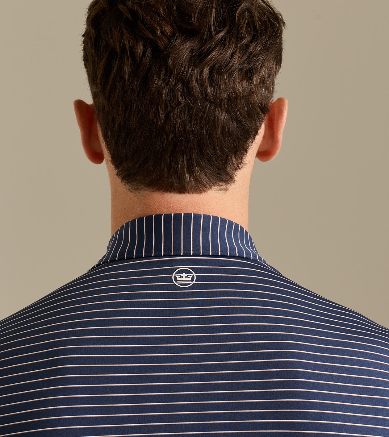 Oaks Performance Jersey Polo by Peter Millar - Navy