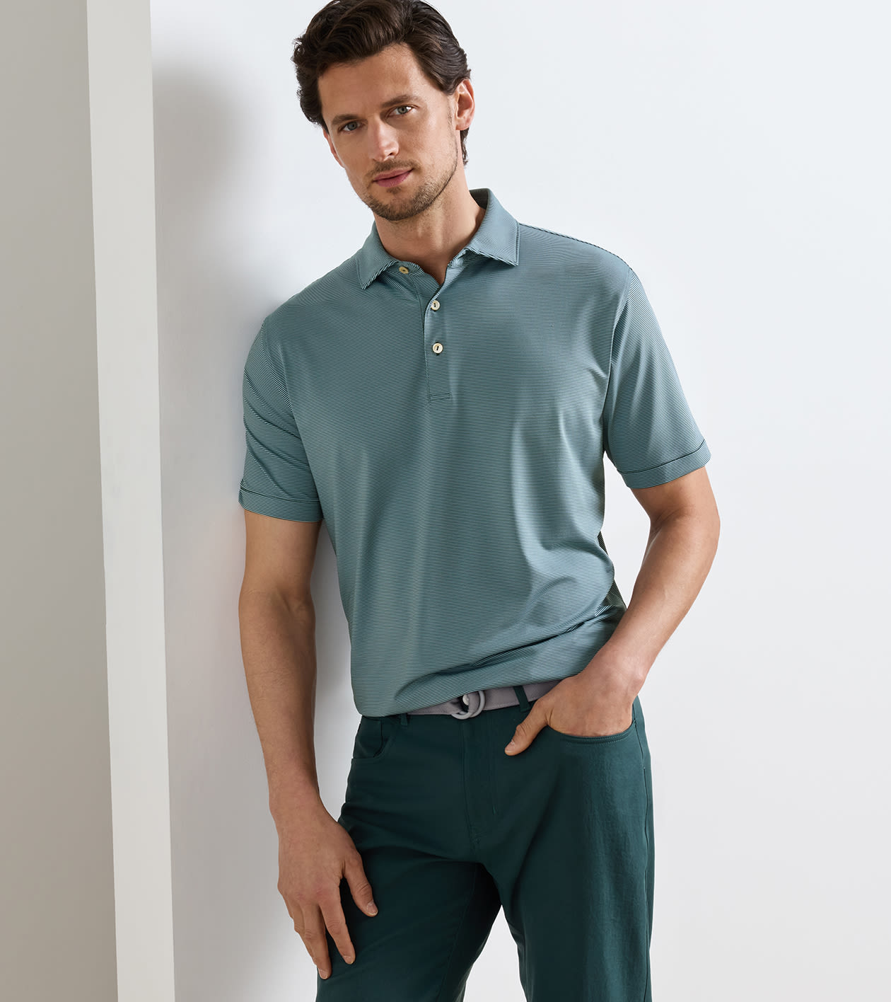 Jubilee Performance Jersey Polo by Peter Millar - Pinebrook