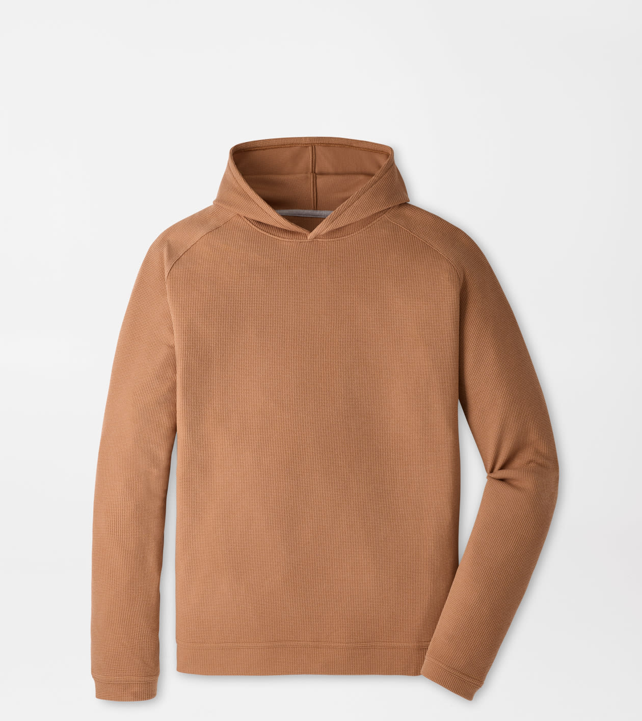 Pine Waffle Performance Hoodie - Dark Amber