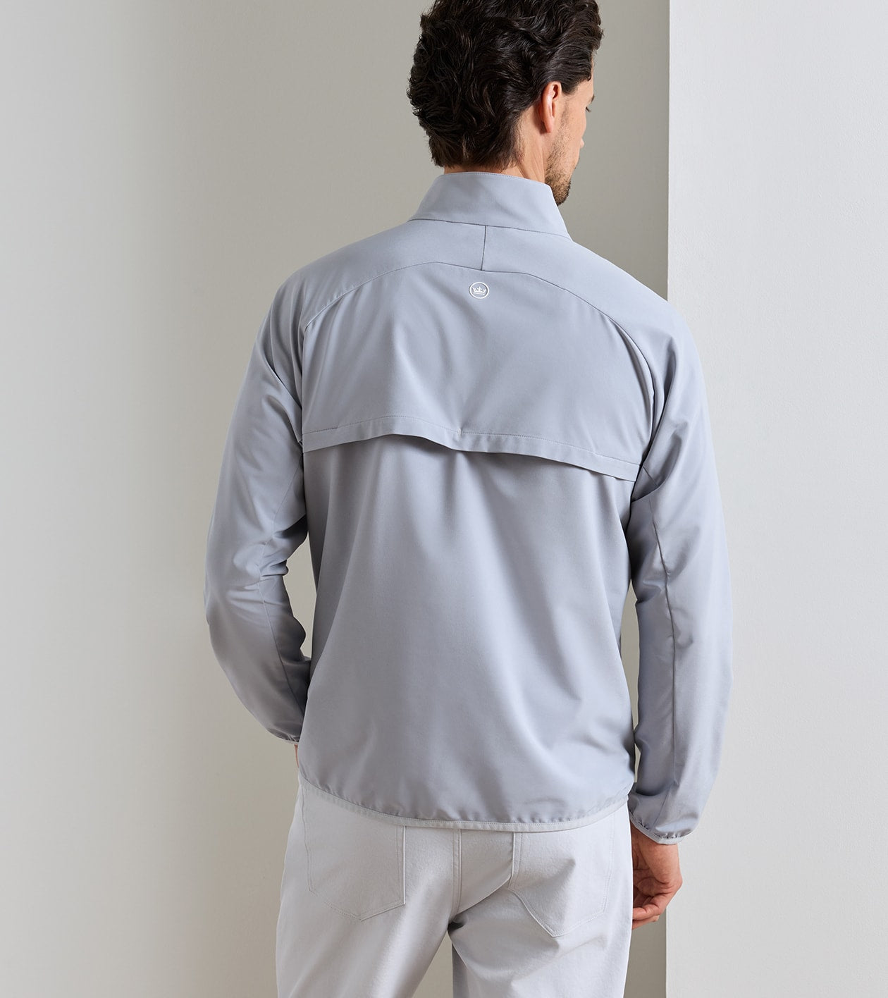 Gale Half-Zip by Peter Millar - Gale Gray