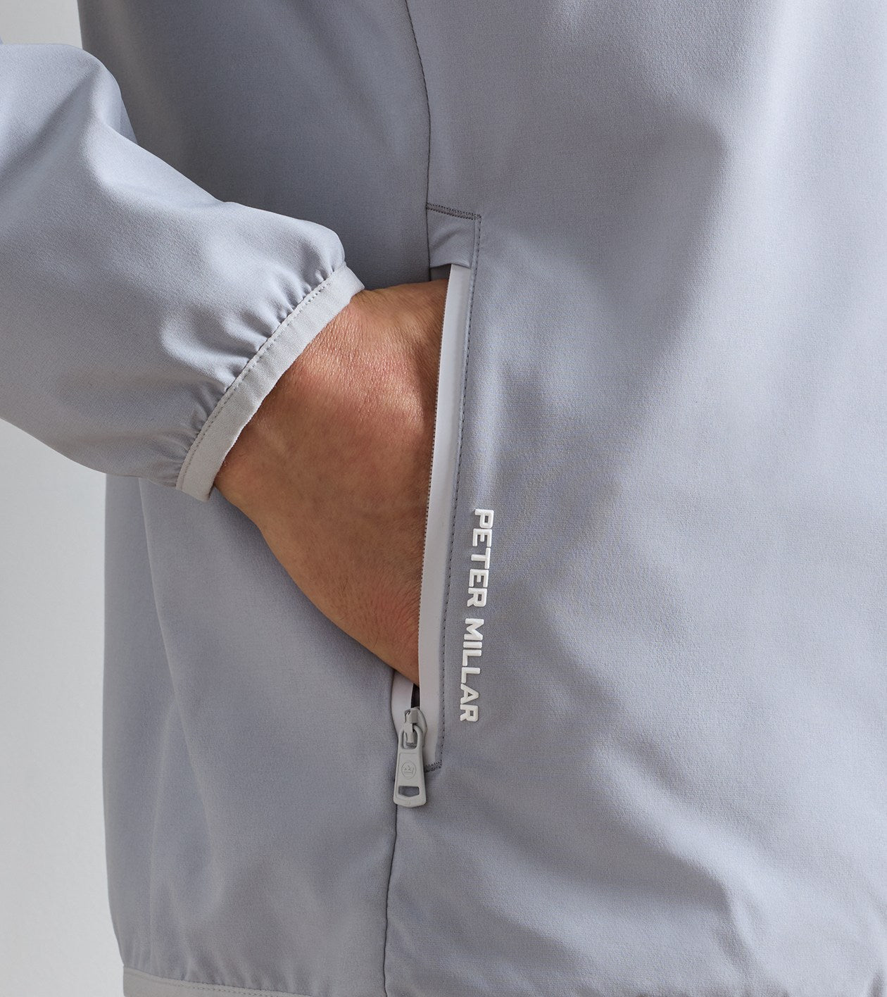 Gale Half-Zip by Peter Millar - Gale Gray