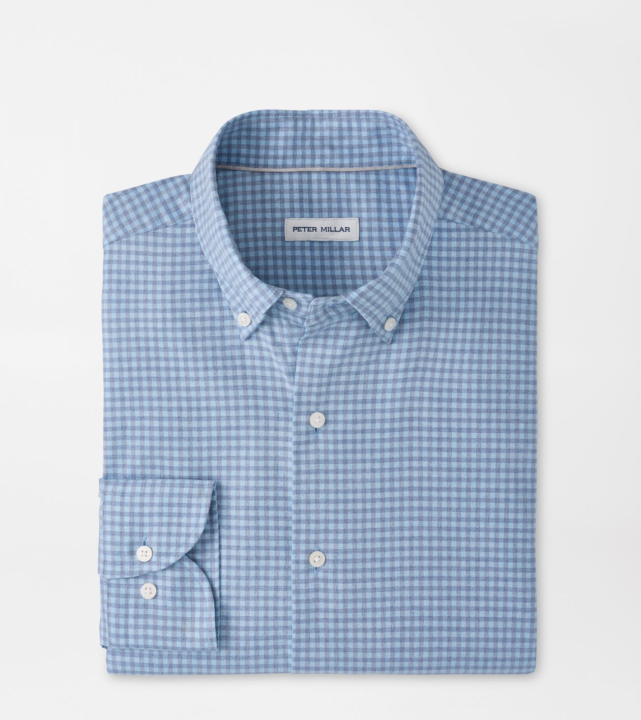 Liam Crown Soft Twill Sport Shirt by Peter Millar - Blue Freesia