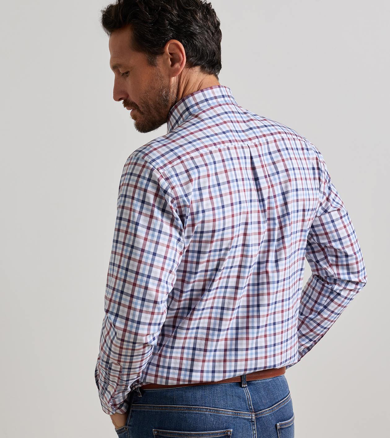 Elliot Crown Lite Cotton Stretch Sport Shirt by Peter Millar - Lakeside