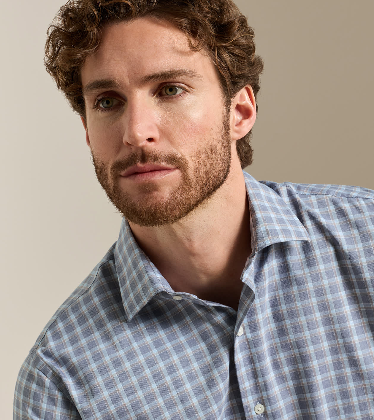 Lincoln Crown Lite Cotton-Stretch Sport Shirt by Peter Millar - Navy