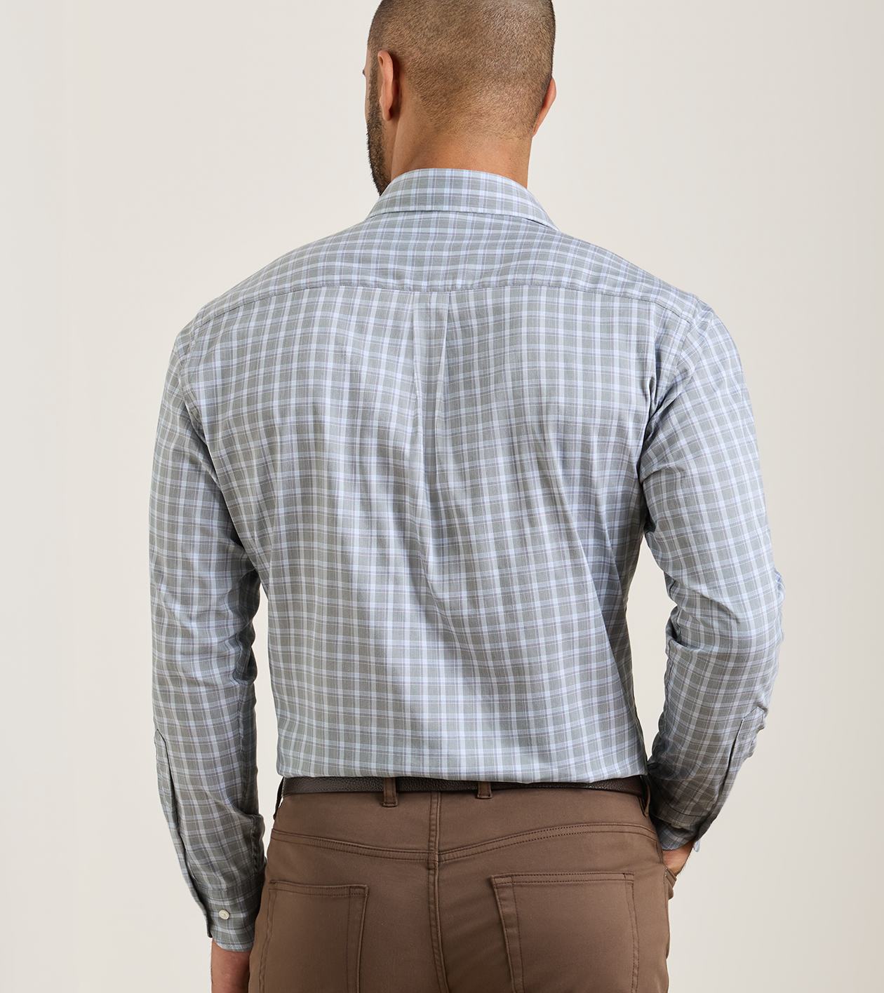 Lincoln Crown Lite Cotton-Stretch Sport Shirt by Peter Millar - Pine Brook