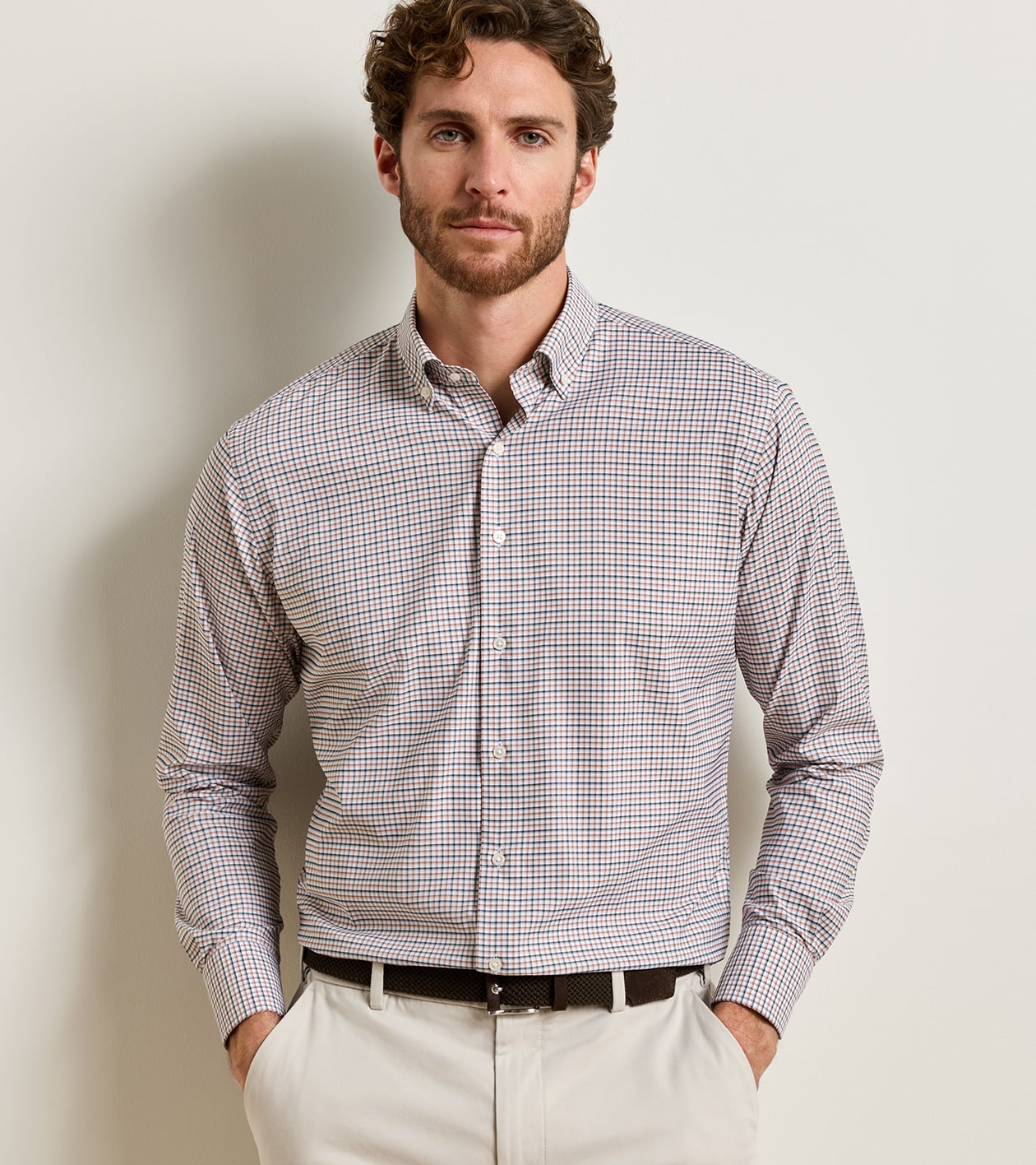 Axel Performance Twill Sport Shirt by Peter Millar - Pine Brook