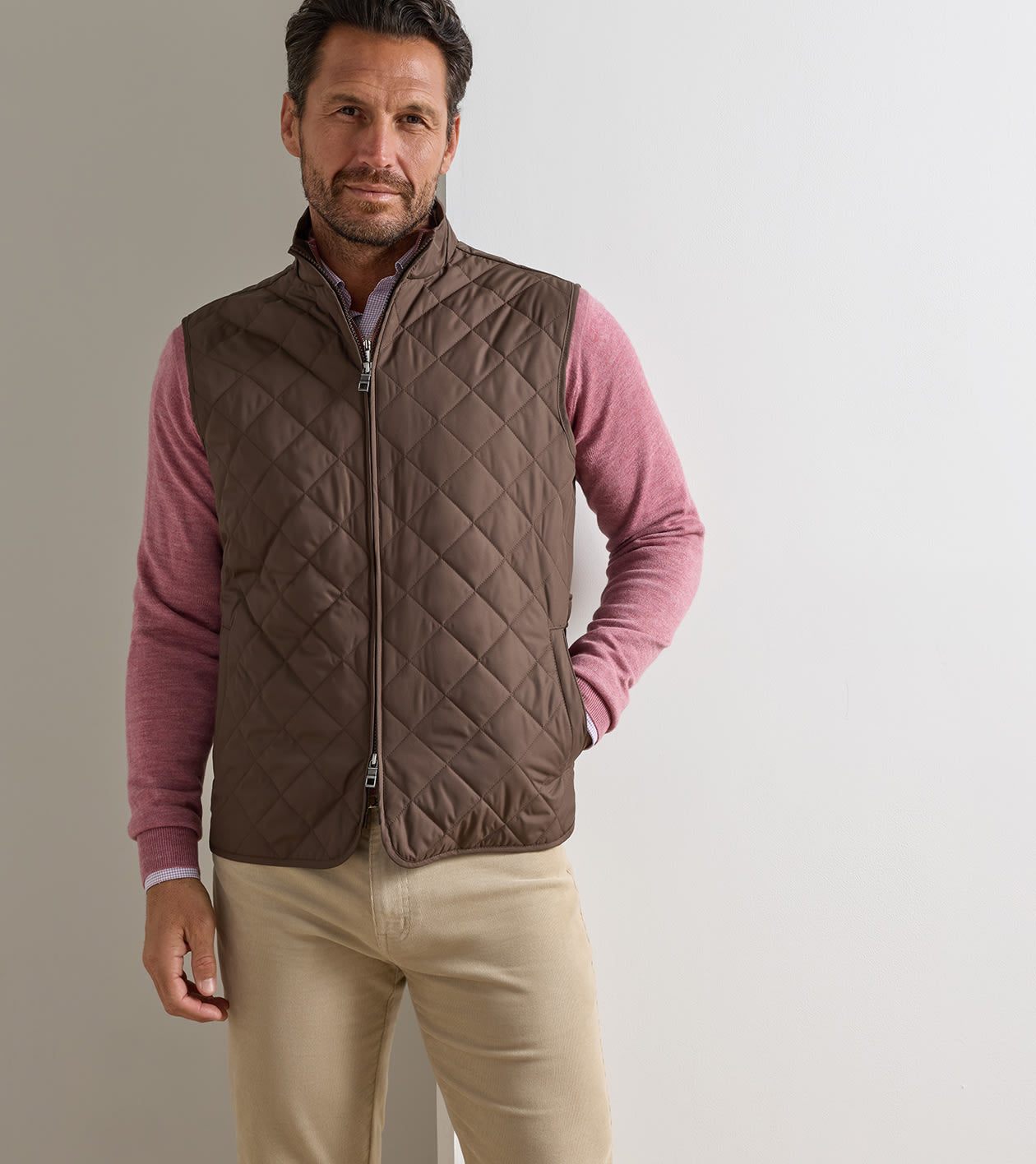 Essex Vest by Peter Millar - French Press