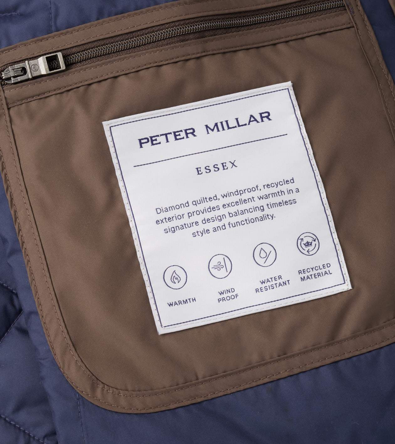 Essex Vest by Peter Millar - French Press