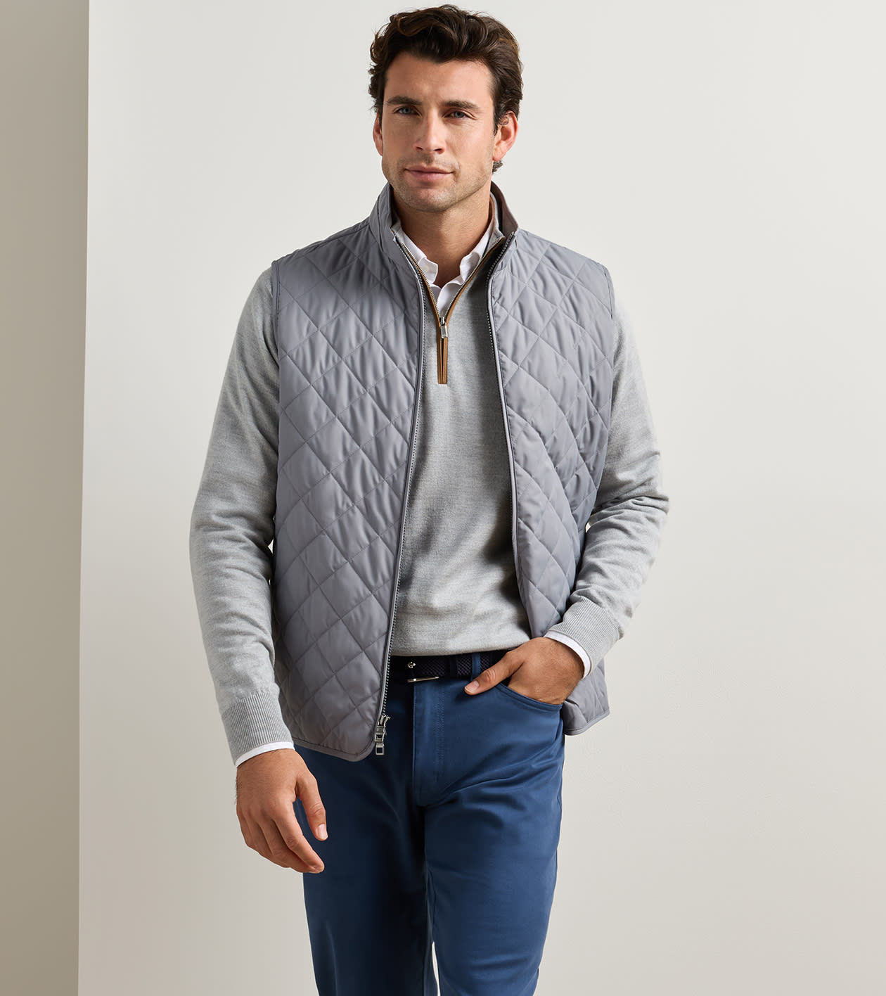 Essex Vest by Peter Millar - Oslo Grey