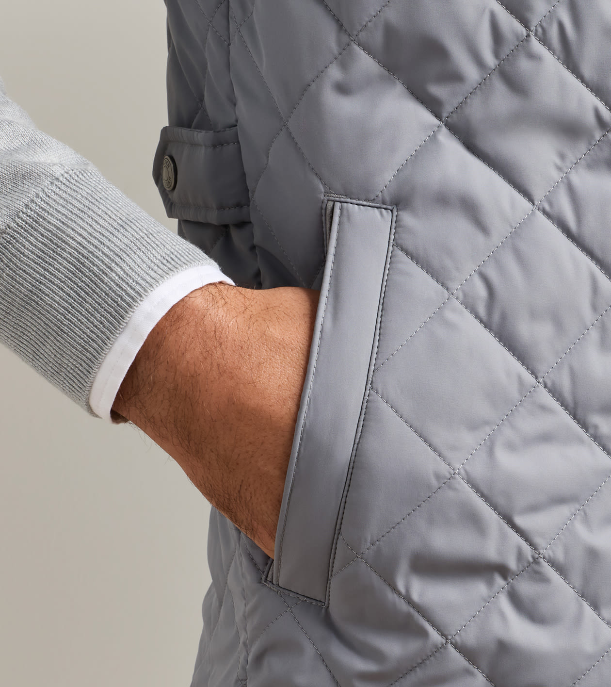 Essex Vest by Peter Millar - Oslo Grey
