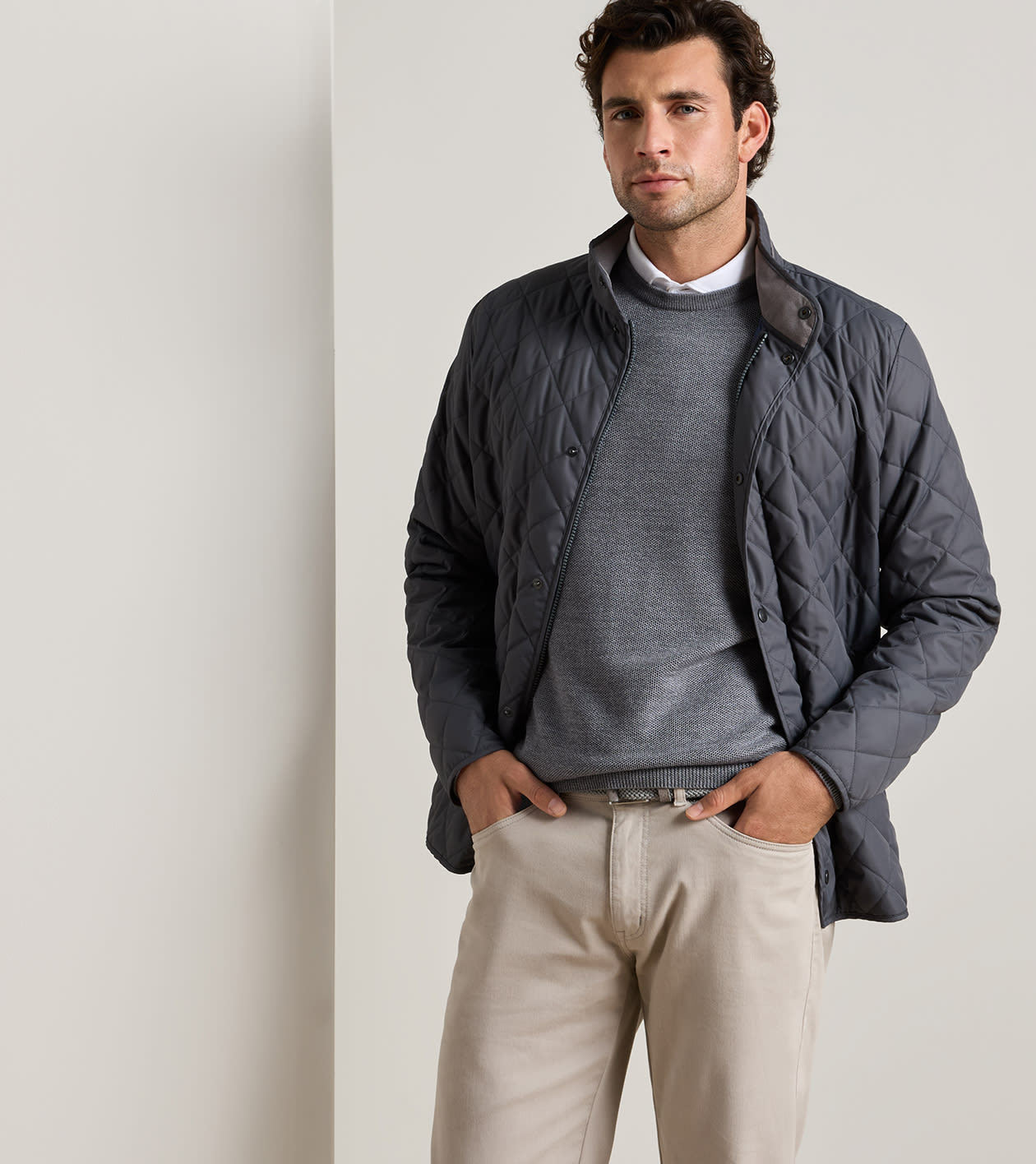 Suffolk Coat by Peter Millar - Iron