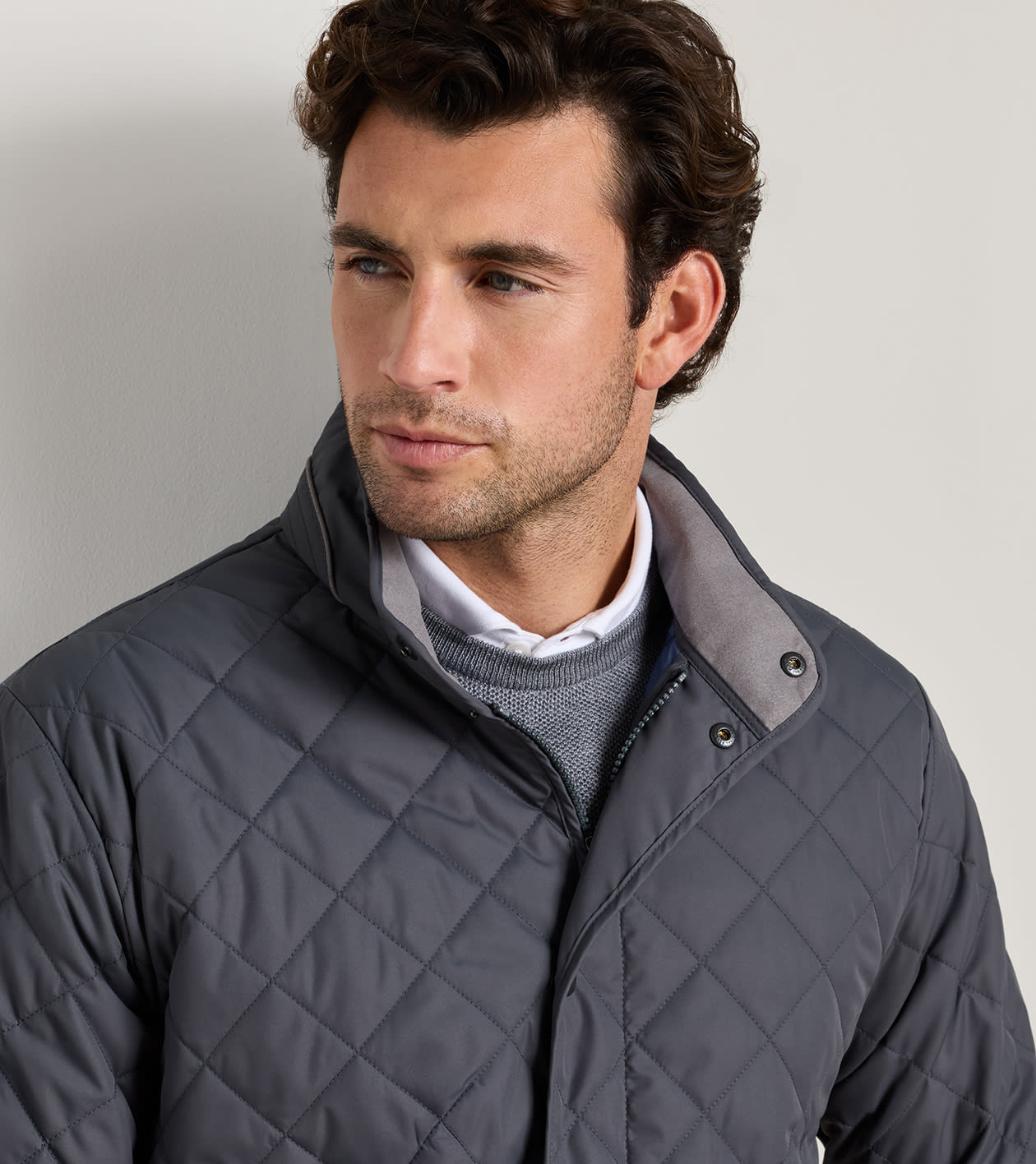 Suffolk Coat by Peter Millar - Iron