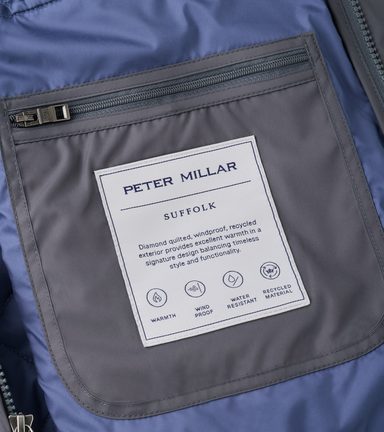 Suffolk Coat by Peter Millar - Iron