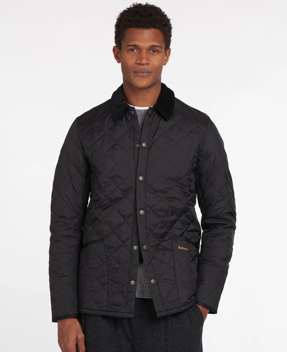 Barbour puffer jacket shop mens