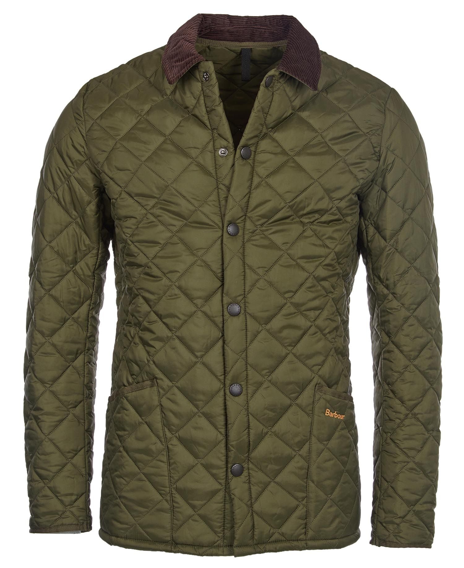 Barbour Heritage Liddesdale Quilted Jacket - Olive — MeMe's & JD