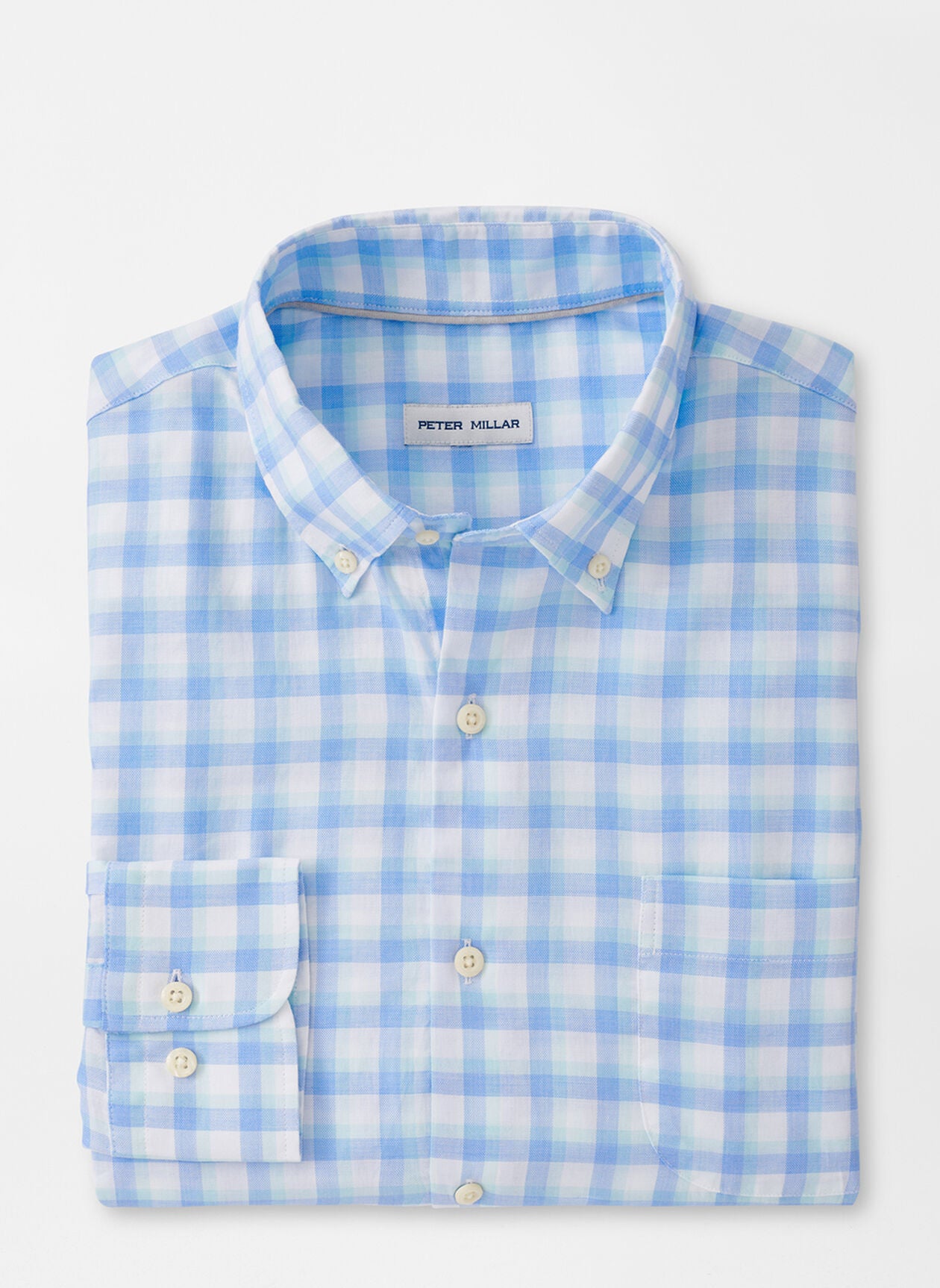Finley Summer Soft Cotton Sport Shirt- Maritime Blue