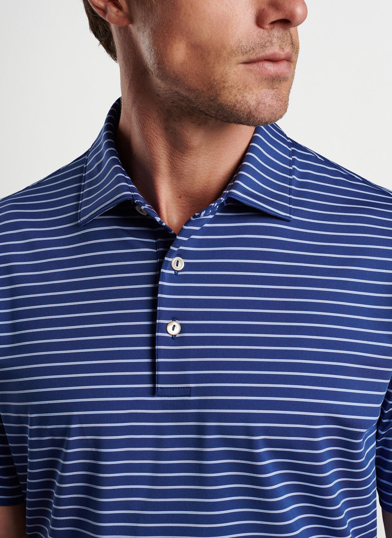 Drum Performance Jersey Polo - Sports Navy