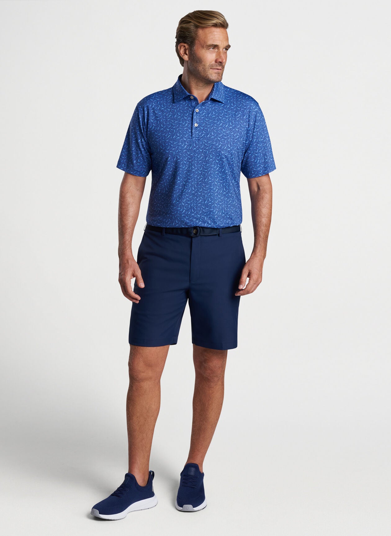 Hammer Time Performance Jersey Polo - Sport Navy