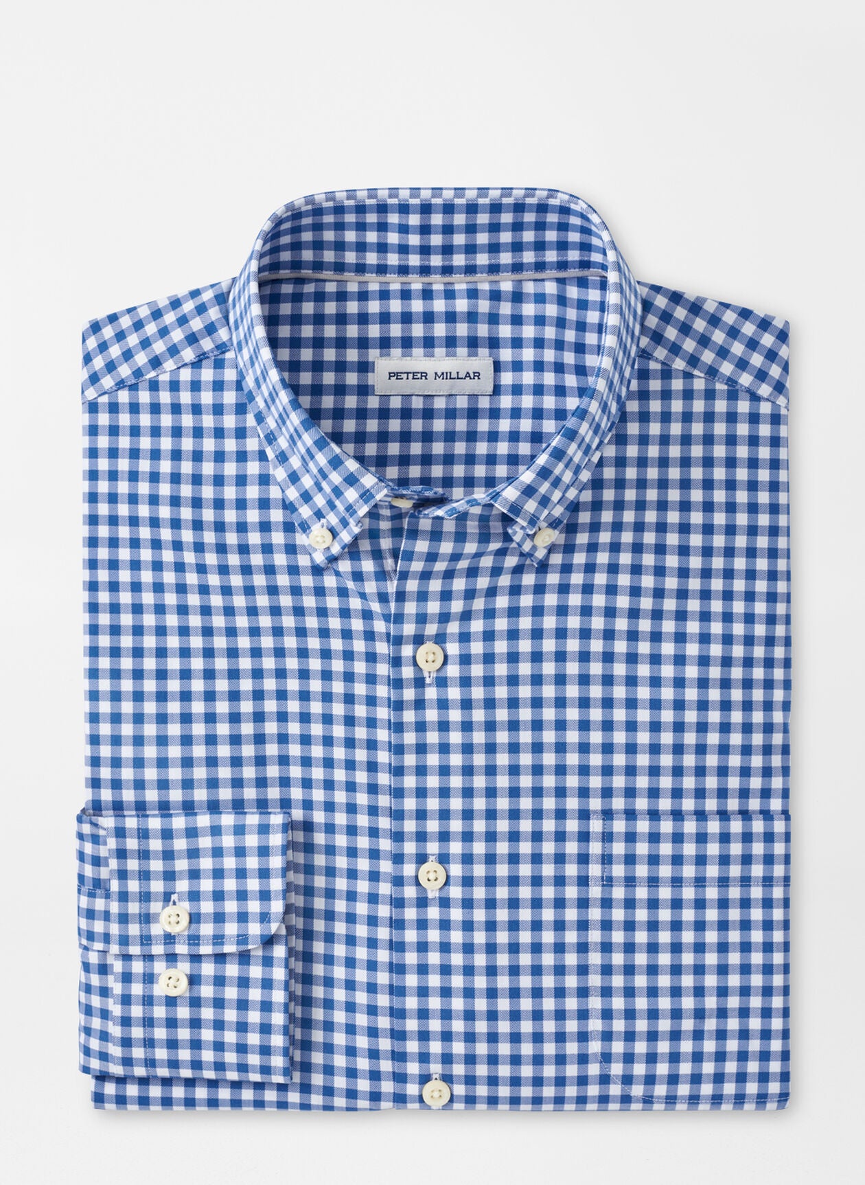 Trenton Crown Lite Cotton-Stretch Sport Shirt - Windsor Blue