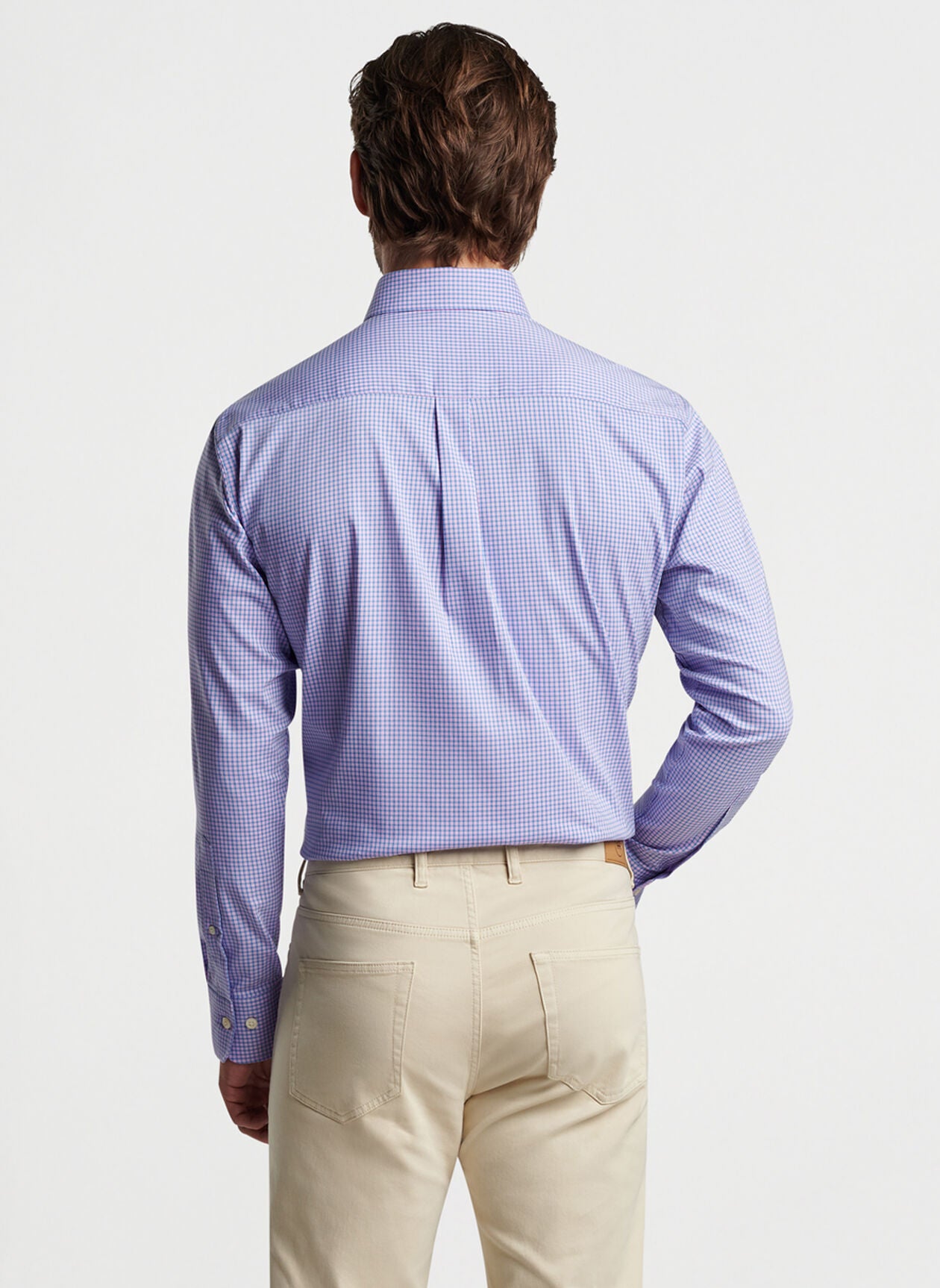 Winthrop Crown Lite Cotton-Stretch Sport Shirt - Maritime