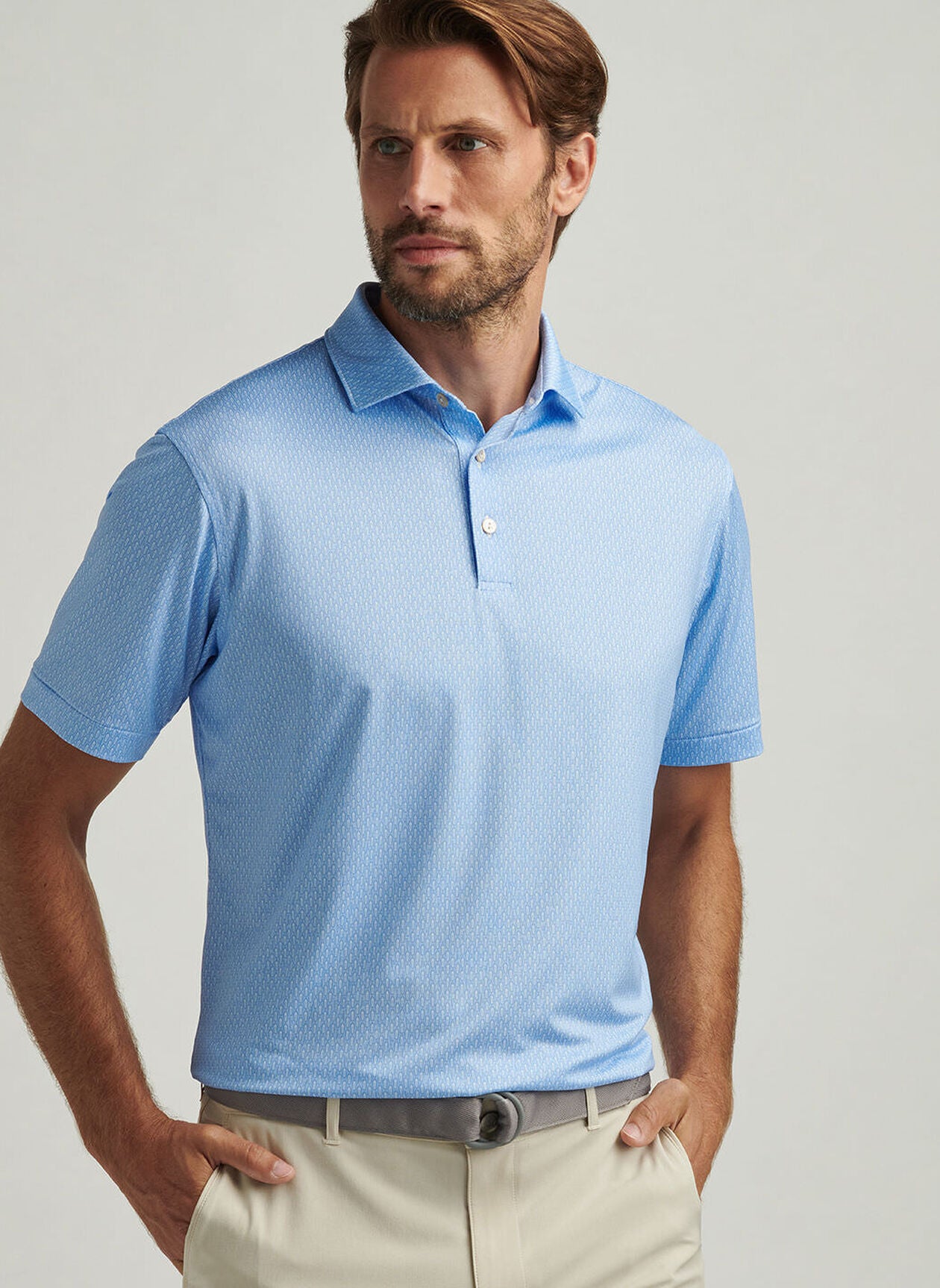 dress shirt with jersey Men's Jersey Knit Button Down & Dress Shirts