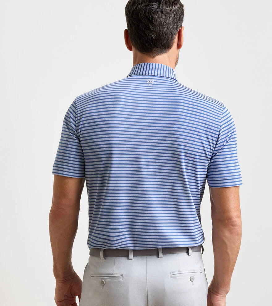 Clark Performance Jersey Polo by Peter Millar - Windsor Blue