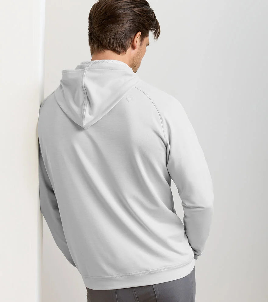 Pine Performance Hoodie by Peter Millar - British Grey
