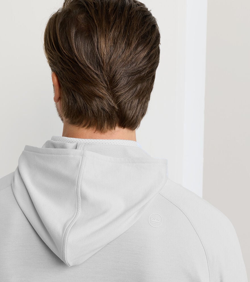Pine Performance Hoodie by Peter Millar - British Grey