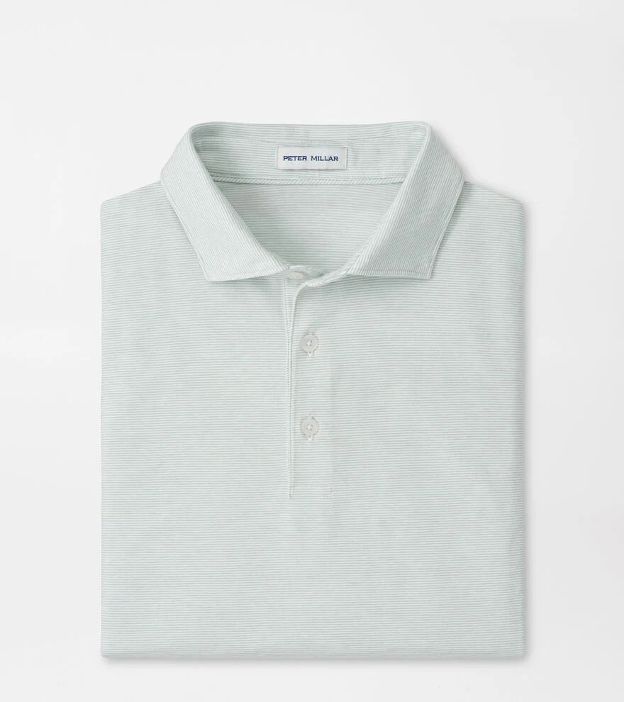 Ryles Crown Flex Cotton Polo by Peter Millar - White