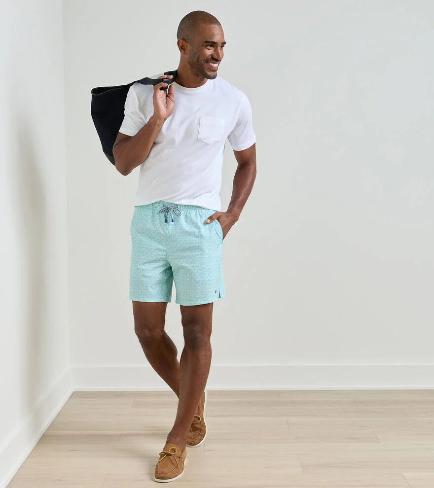 Tide Lines Swim Trunk by Peter Millar