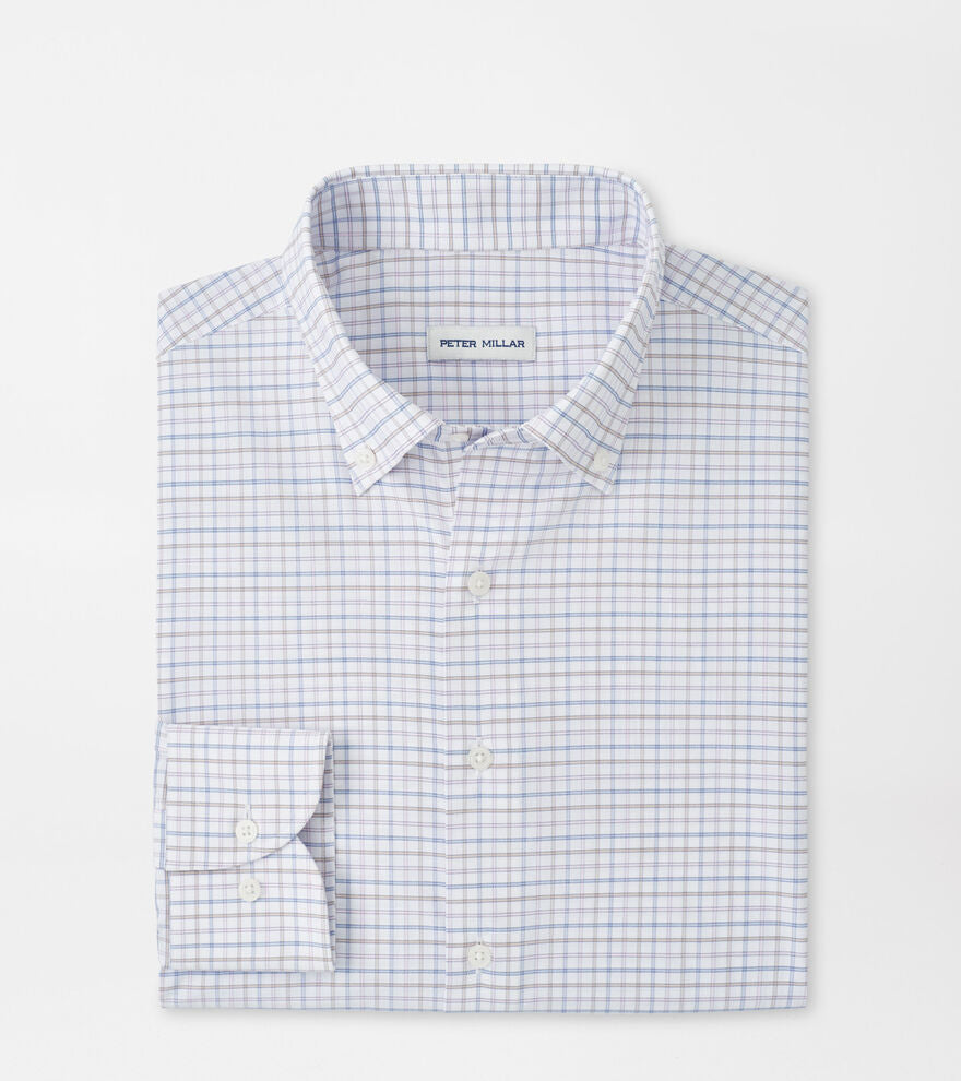 Rommel Performance Twill Sport Shirt by Peter Millar - Cloudy Blue