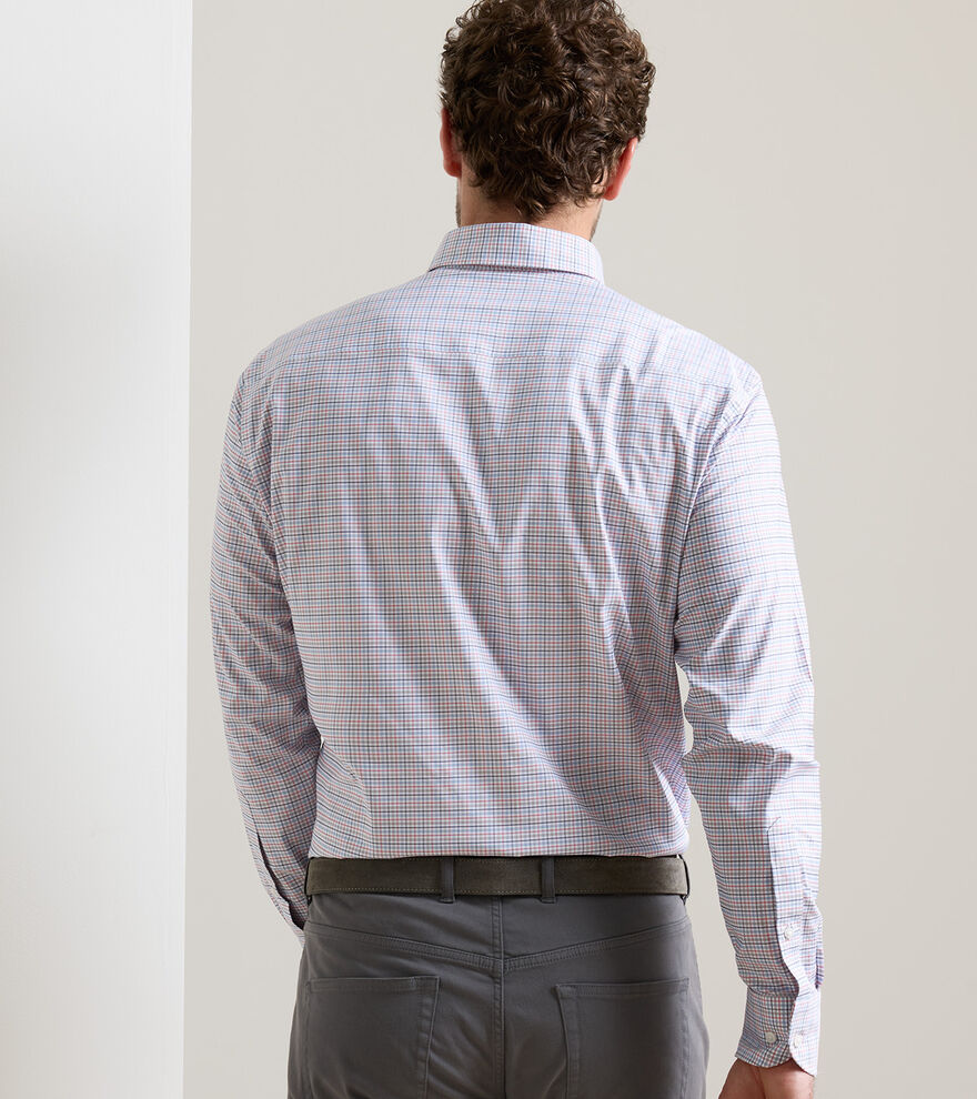 Casey Performance Twill Sport Shirt by Peter Millar - Navy