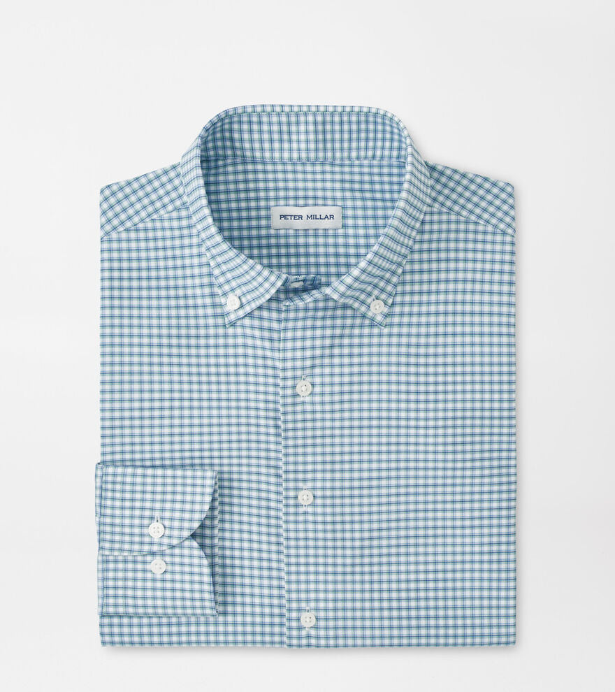Gregory Performance Twill Sport Shirt by Peter Millar - Windsor Blue