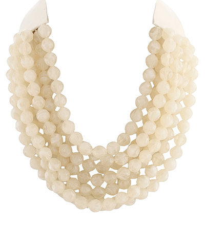 The Layered Necklace - Ivory