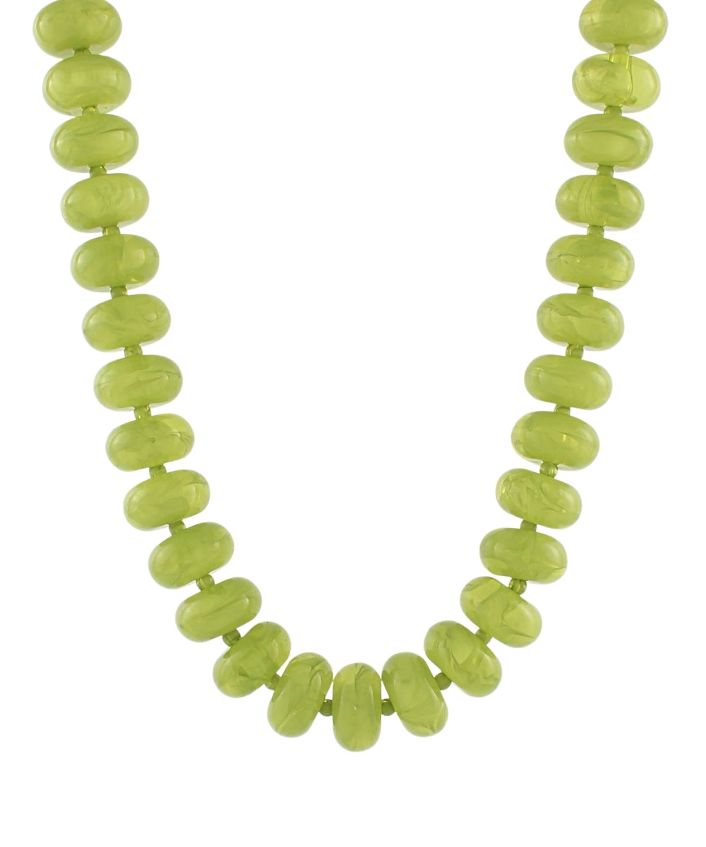 Flat Ball Necklace - Two Colors