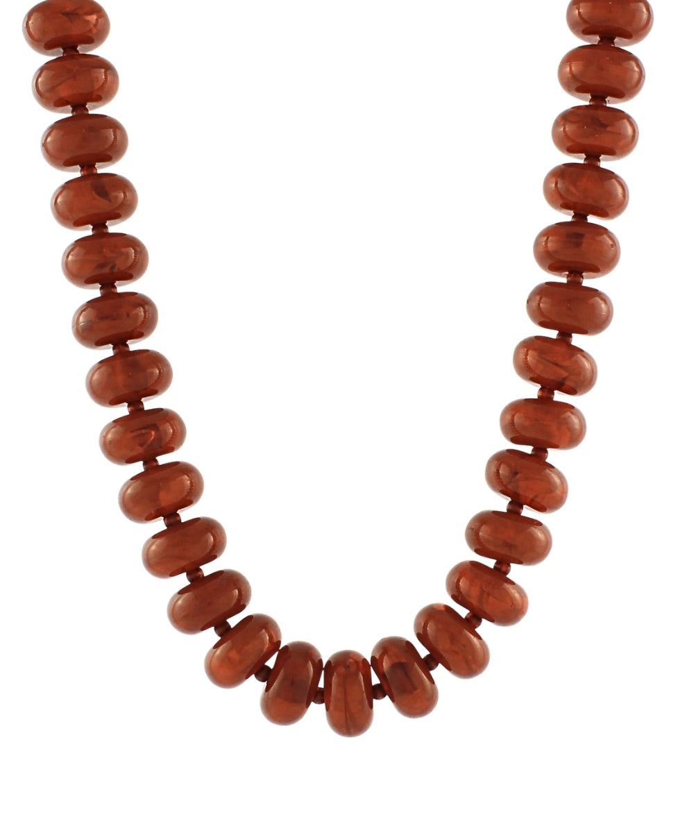Flat Ball Necklace - Two Colors