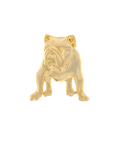 The Bull Dog Brooch