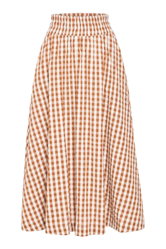 Pavilion Skirt - Field Check