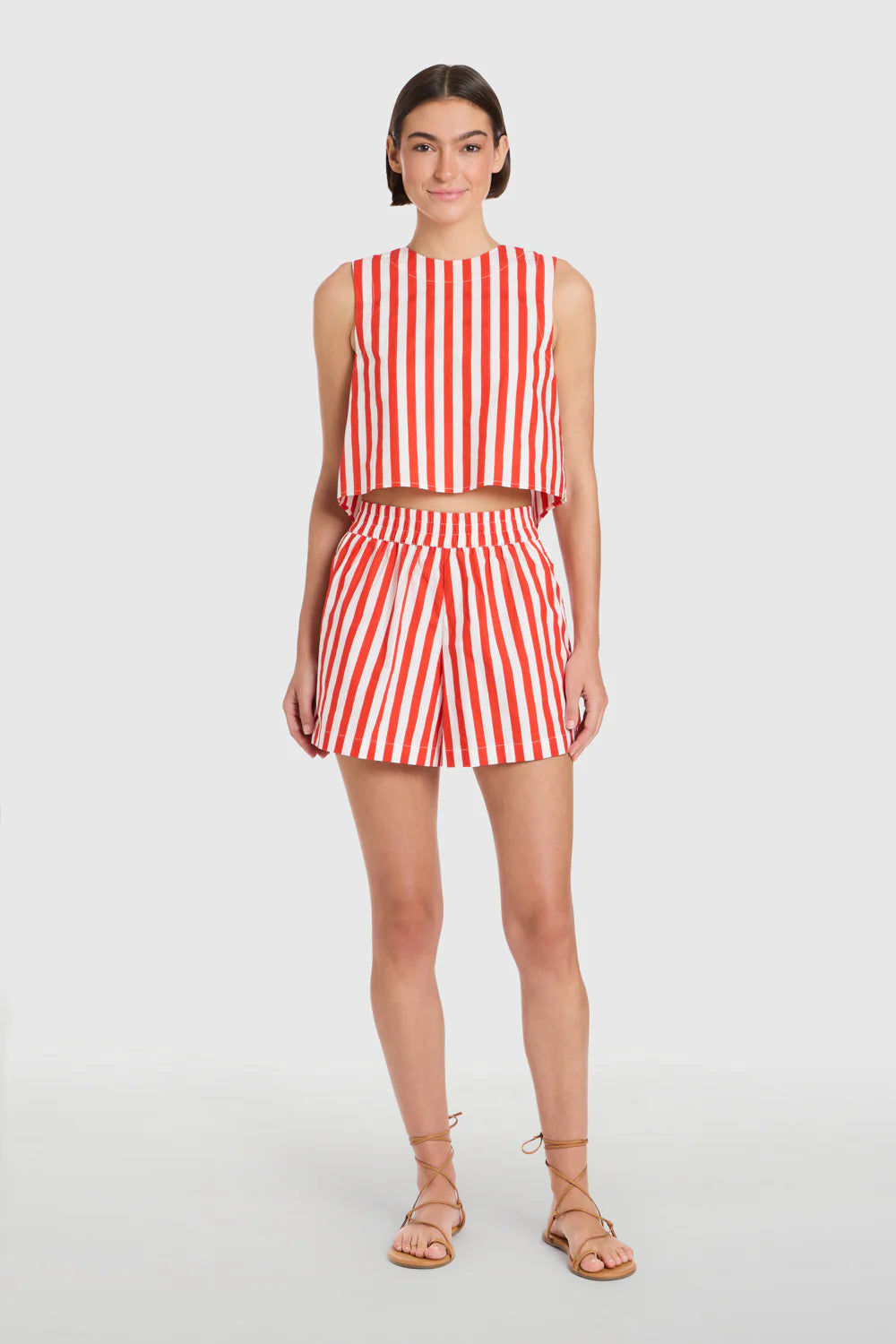 Pool Shorts - Red Stripes