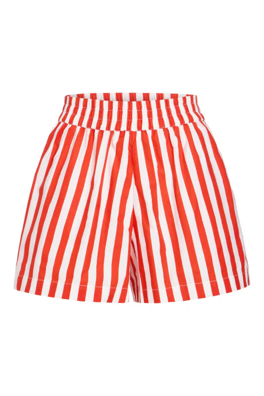 Pool Shorts - Red Stripes