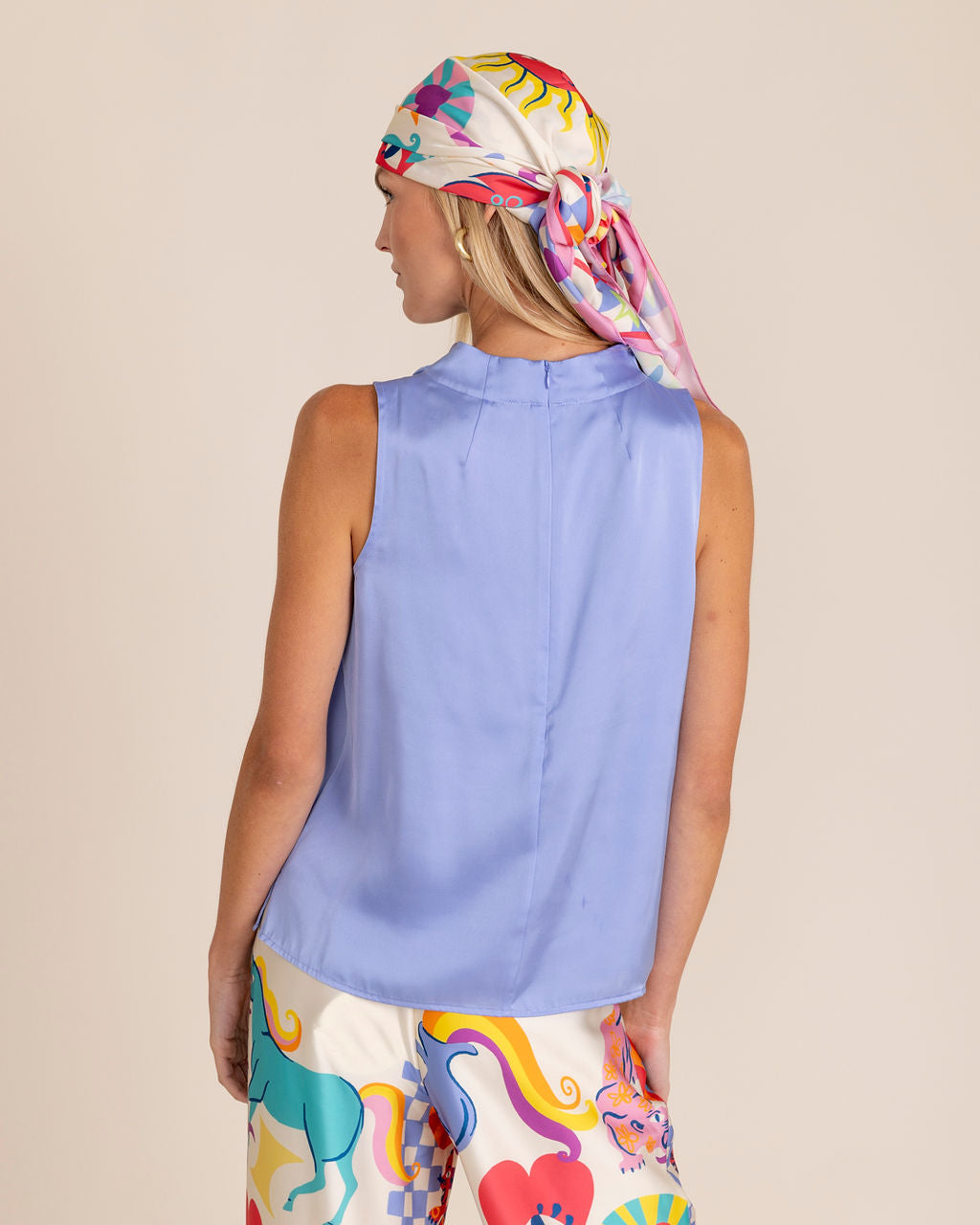 Claire Top- Periwinkle