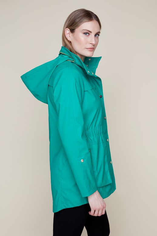 Emerald green raincoat hotsell