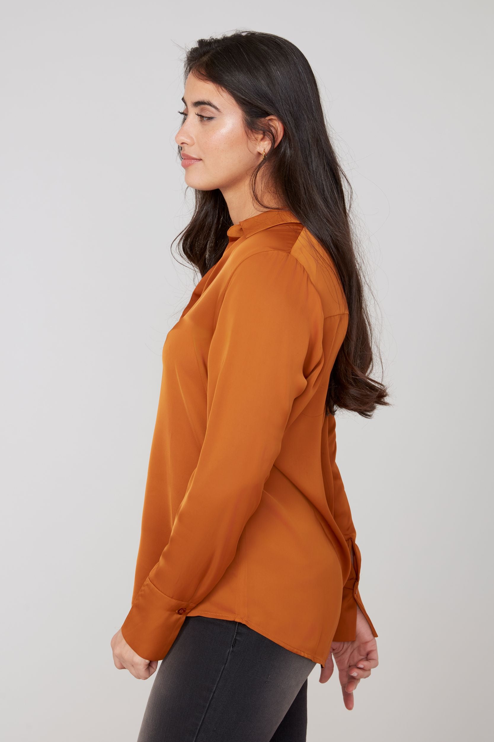The Daphne Blouse - Bronze